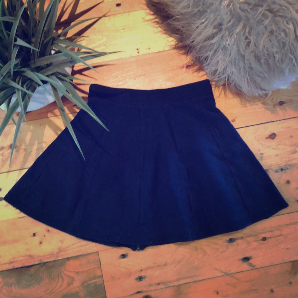 Cynthia Rowley Blue Sweater Skirt